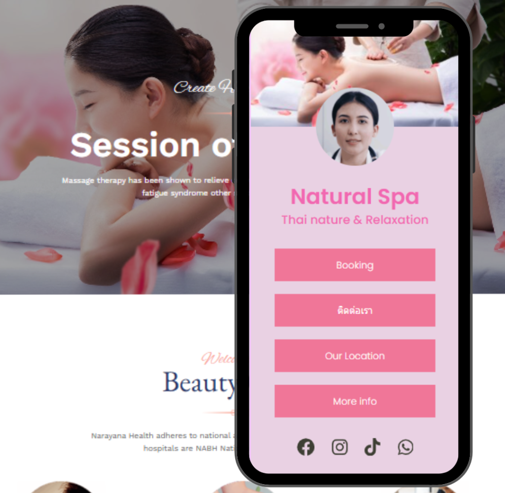 สำเนาของ Neutral Instagram Marketing Template with Phone Mock-up  Masterclass